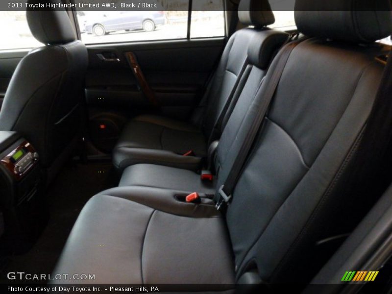 Black / Black 2013 Toyota Highlander Limited 4WD