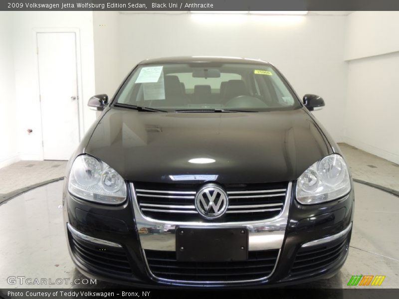 Black Uni / Anthracite 2009 Volkswagen Jetta Wolfsburg Edition Sedan