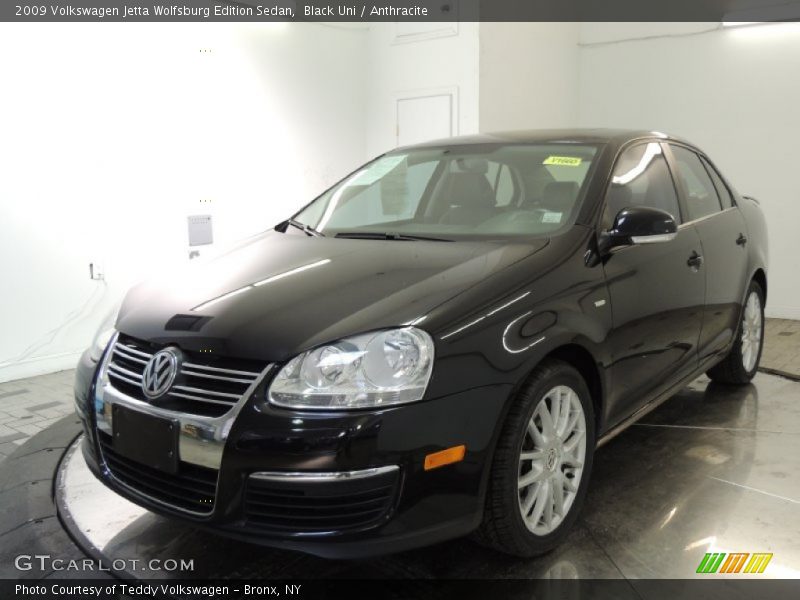 Front 3/4 View of 2009 Jetta Wolfsburg Edition Sedan