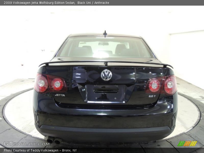 Black Uni / Anthracite 2009 Volkswagen Jetta Wolfsburg Edition Sedan