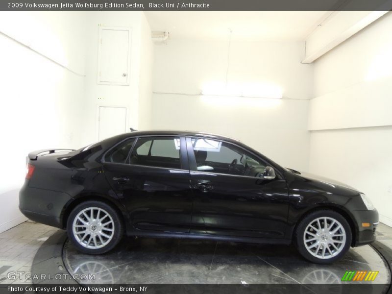 Black Uni / Anthracite 2009 Volkswagen Jetta Wolfsburg Edition Sedan