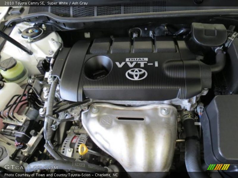Super White / Ash Gray 2010 Toyota Camry SE