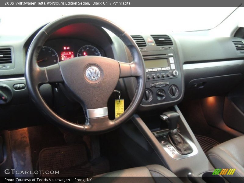 Dashboard of 2009 Jetta Wolfsburg Edition Sedan