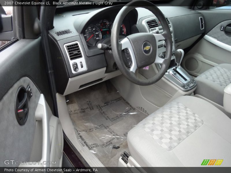 Light Gray Interior - 2007 Equinox LS 