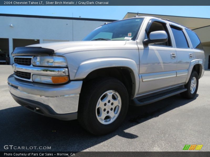 Silver Birch Metallic / Gray/Dark Charcoal 2004 Chevrolet Tahoe LT