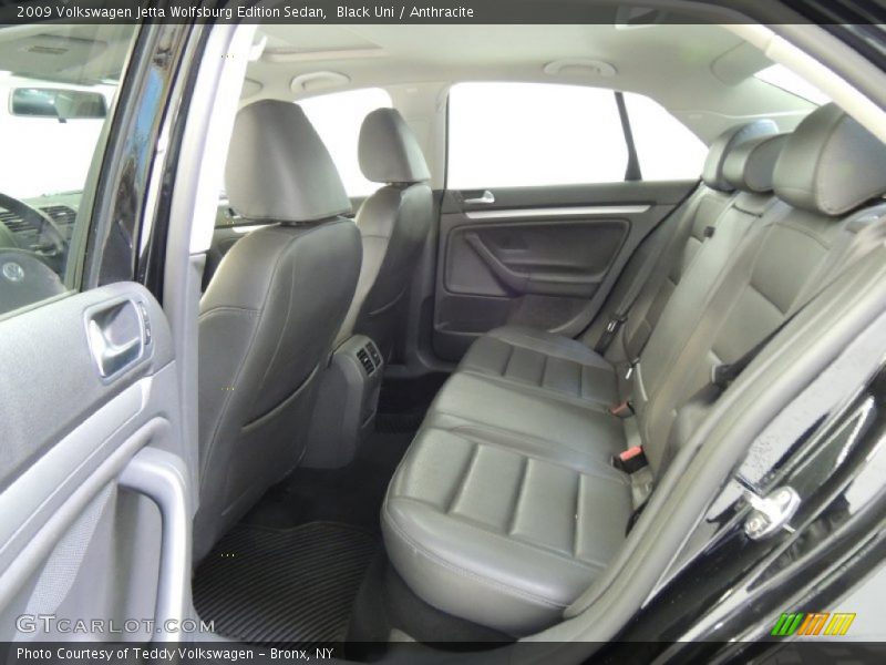 Rear Seat of 2009 Jetta Wolfsburg Edition Sedan