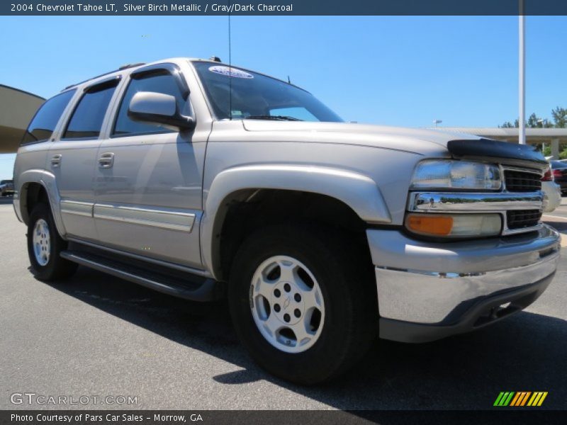 Silver Birch Metallic / Gray/Dark Charcoal 2004 Chevrolet Tahoe LT