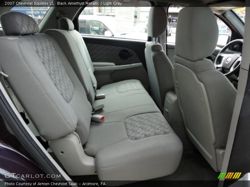Rear Seat of 2007 Equinox LS