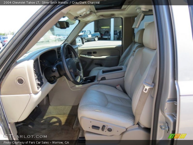Silver Birch Metallic / Gray/Dark Charcoal 2004 Chevrolet Tahoe LT