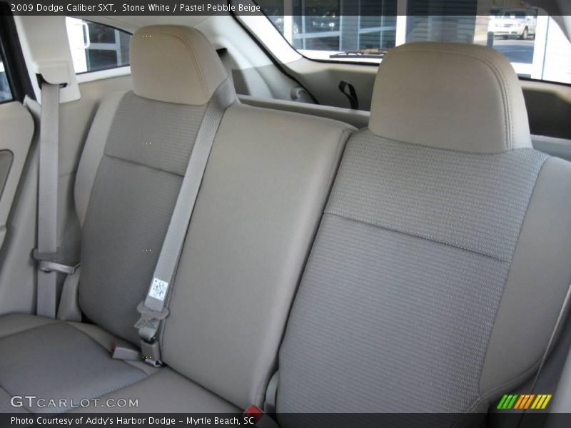 Stone White / Pastel Pebble Beige 2009 Dodge Caliber SXT