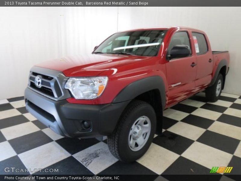 Barcelona Red Metallic / Sand Beige 2013 Toyota Tacoma Prerunner Double Cab