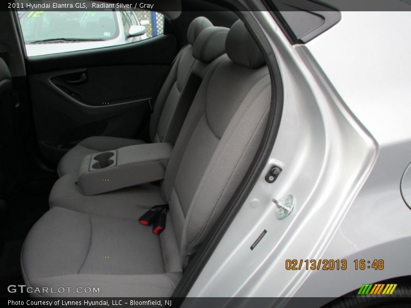 Radiant Silver / Gray 2011 Hyundai Elantra GLS