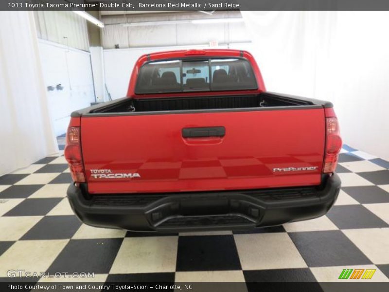 Barcelona Red Metallic / Sand Beige 2013 Toyota Tacoma Prerunner Double Cab