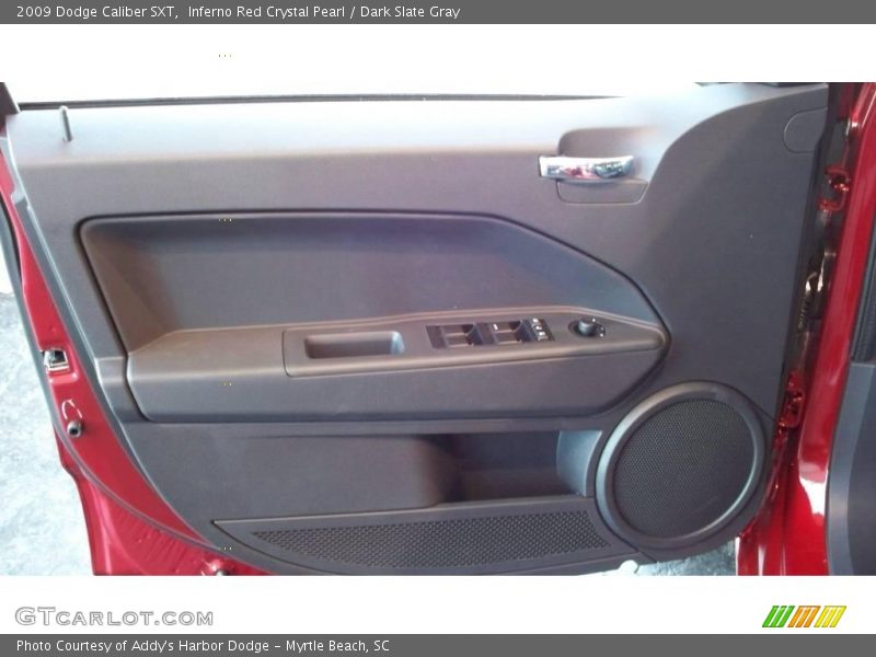 Inferno Red Crystal Pearl / Dark Slate Gray 2009 Dodge Caliber SXT