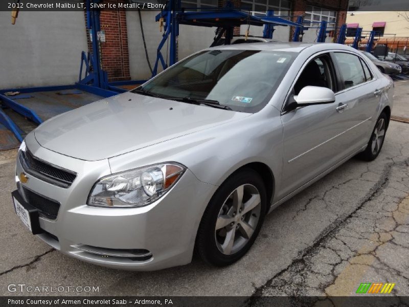 Silver Ice Metallic / Ebony 2012 Chevrolet Malibu LT