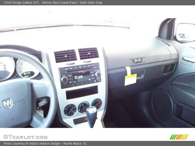 Inferno Red Crystal Pearl / Dark Slate Gray 2009 Dodge Caliber SXT