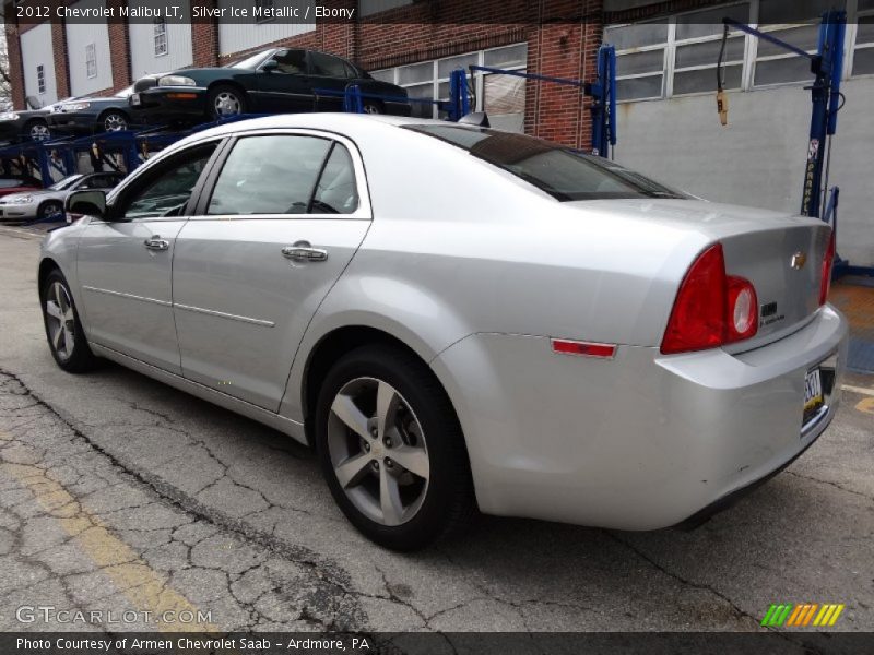 Silver Ice Metallic / Ebony 2012 Chevrolet Malibu LT