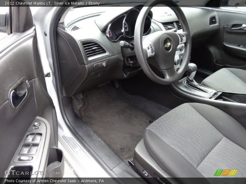 Silver Ice Metallic / Ebony 2012 Chevrolet Malibu LT
