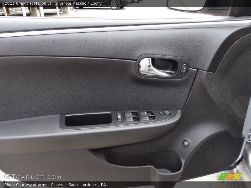 Silver Ice Metallic / Ebony 2012 Chevrolet Malibu LT