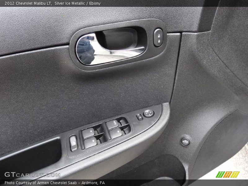 Silver Ice Metallic / Ebony 2012 Chevrolet Malibu LT