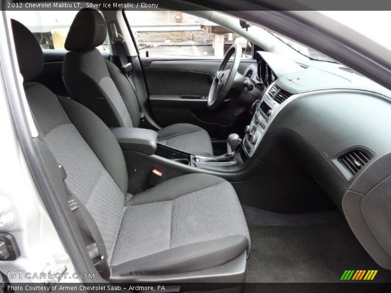 Silver Ice Metallic / Ebony 2012 Chevrolet Malibu LT