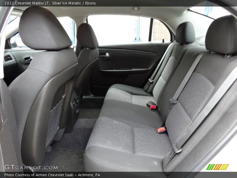 Silver Ice Metallic / Ebony 2012 Chevrolet Malibu LT