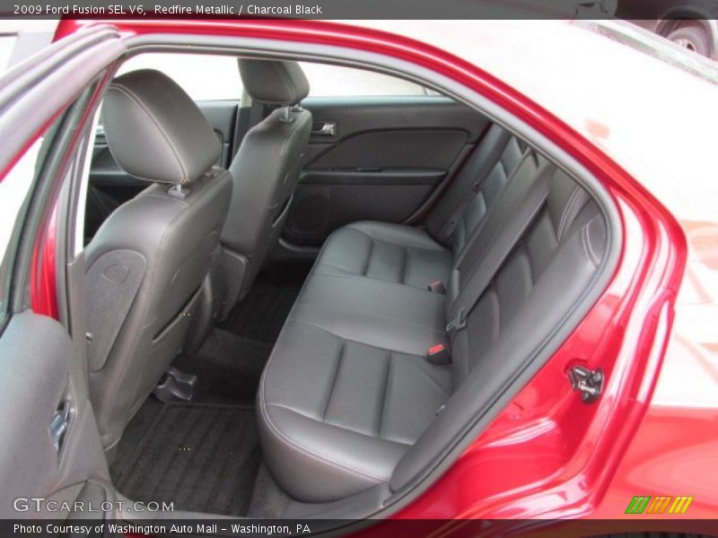 Redfire Metallic / Charcoal Black 2009 Ford Fusion SEL V6