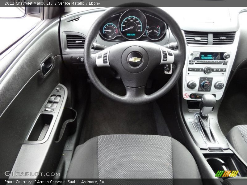 Silver Ice Metallic / Ebony 2012 Chevrolet Malibu LT