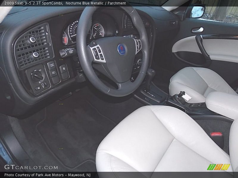 Nocturne Blue Metallic / Parchment 2009 Saab 9-5 2.3T SportCombi
