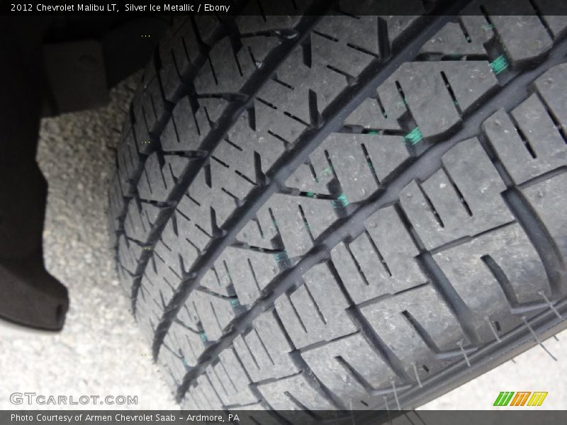 Silver Ice Metallic / Ebony 2012 Chevrolet Malibu LT