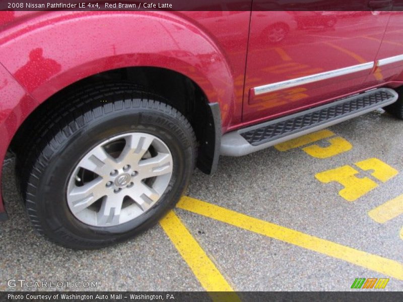 Red Brawn / Cafe Latte 2008 Nissan Pathfinder LE 4x4