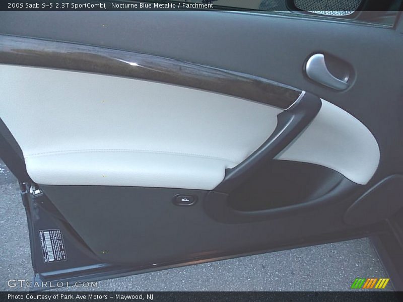 Nocturne Blue Metallic / Parchment 2009 Saab 9-5 2.3T SportCombi