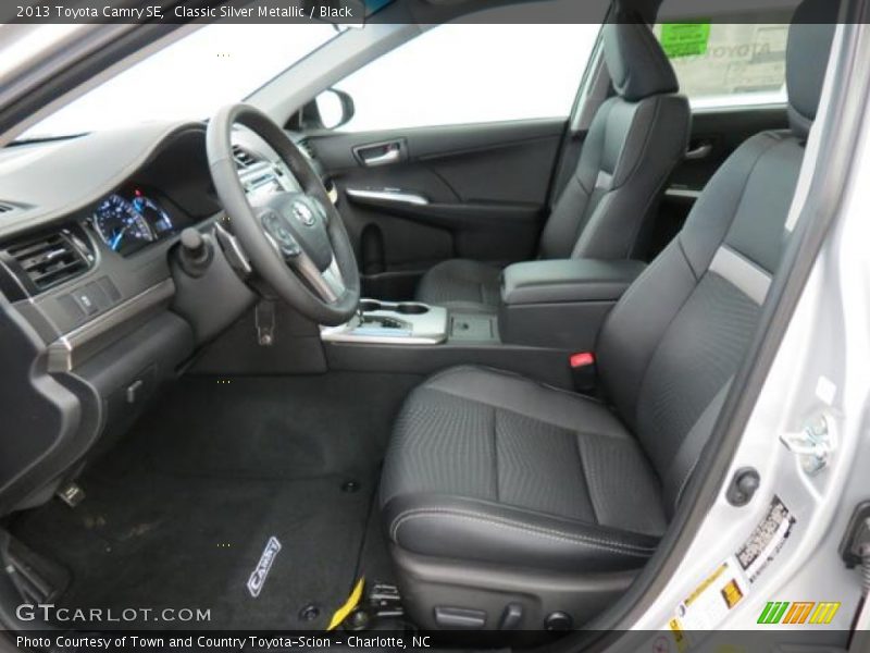 Classic Silver Metallic / Black 2013 Toyota Camry SE