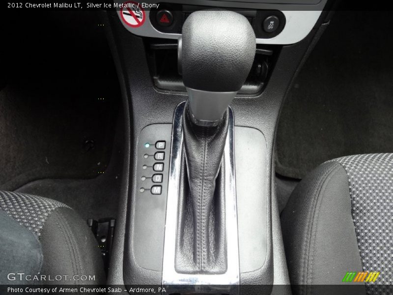 Silver Ice Metallic / Ebony 2012 Chevrolet Malibu LT