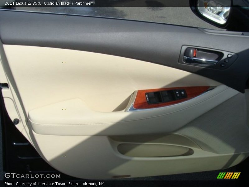 Obsidian Black / Parchment 2011 Lexus ES 350