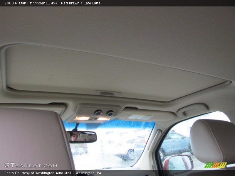 Red Brawn / Cafe Latte 2008 Nissan Pathfinder LE 4x4