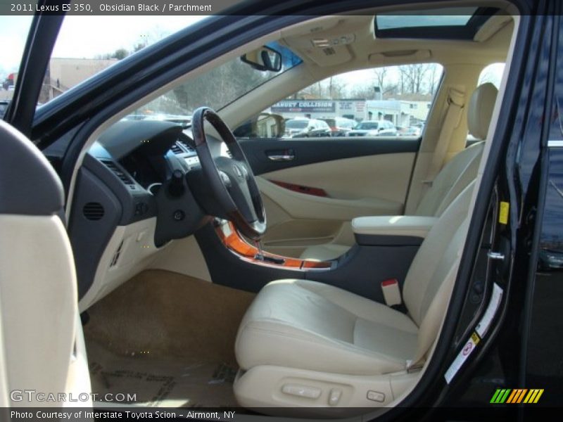 Obsidian Black / Parchment 2011 Lexus ES 350