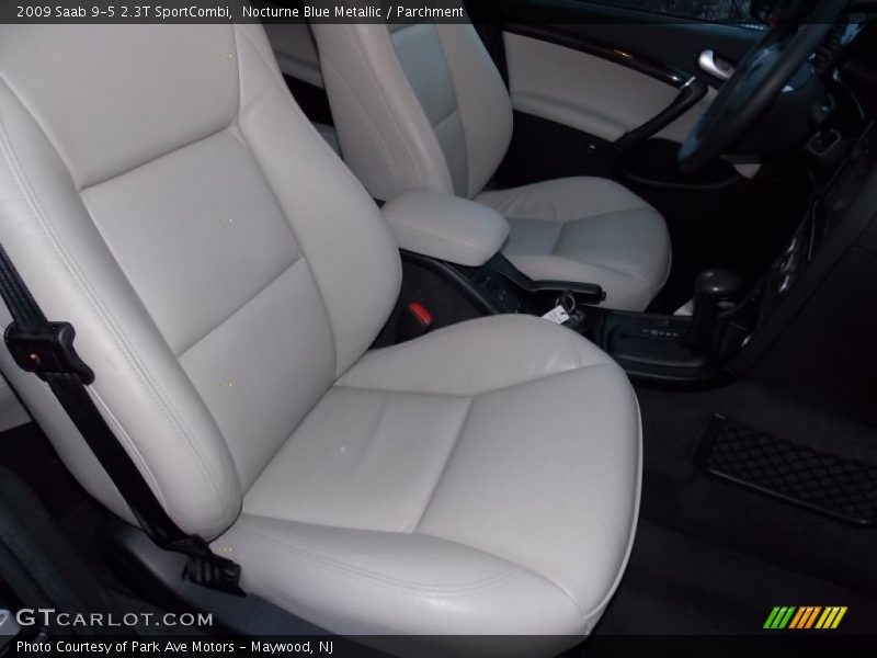 Nocturne Blue Metallic / Parchment 2009 Saab 9-5 2.3T SportCombi