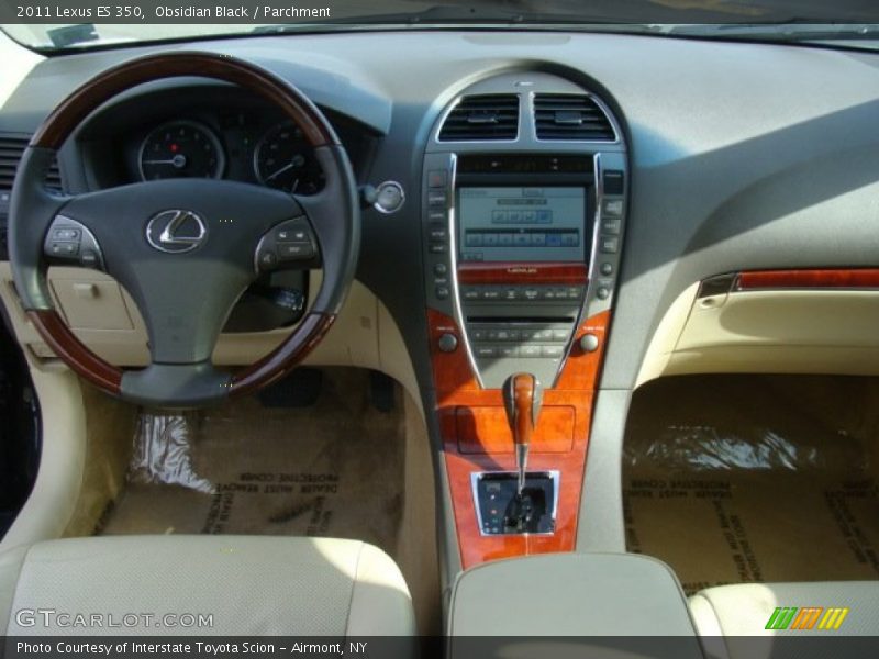 Obsidian Black / Parchment 2011 Lexus ES 350