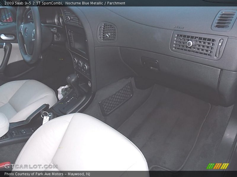 Nocturne Blue Metallic / Parchment 2009 Saab 9-5 2.3T SportCombi