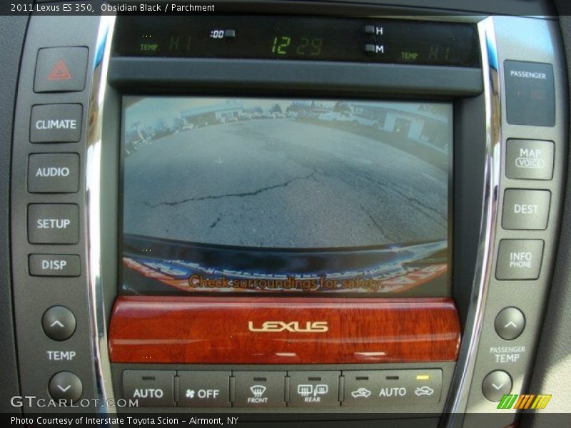 Obsidian Black / Parchment 2011 Lexus ES 350