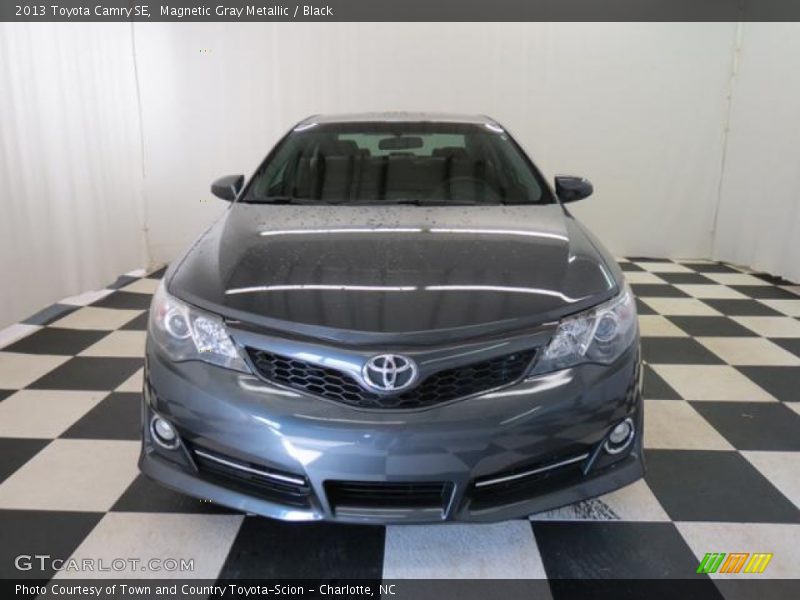 Magnetic Gray Metallic / Black 2013 Toyota Camry SE