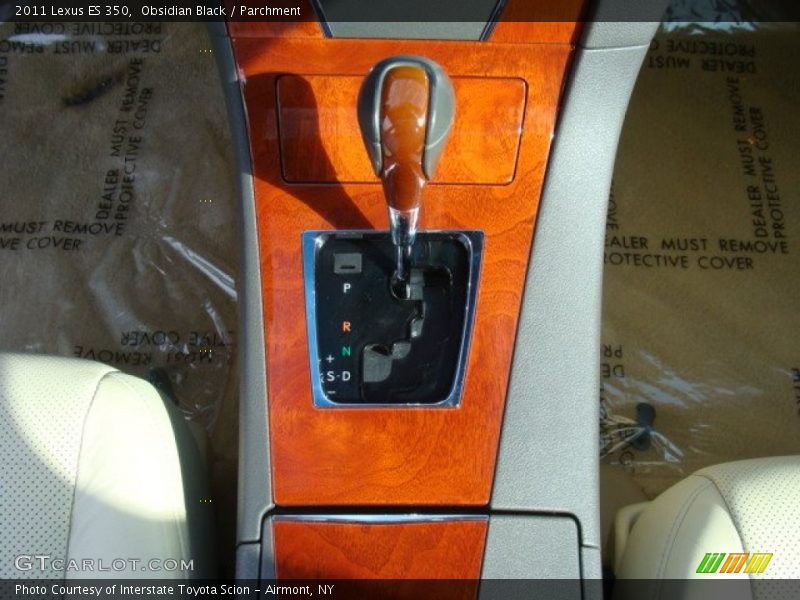 Obsidian Black / Parchment 2011 Lexus ES 350