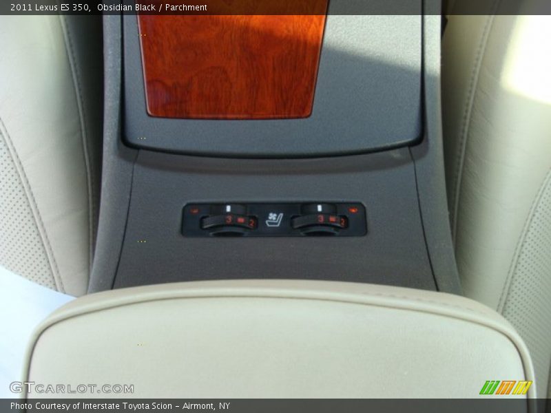 Obsidian Black / Parchment 2011 Lexus ES 350