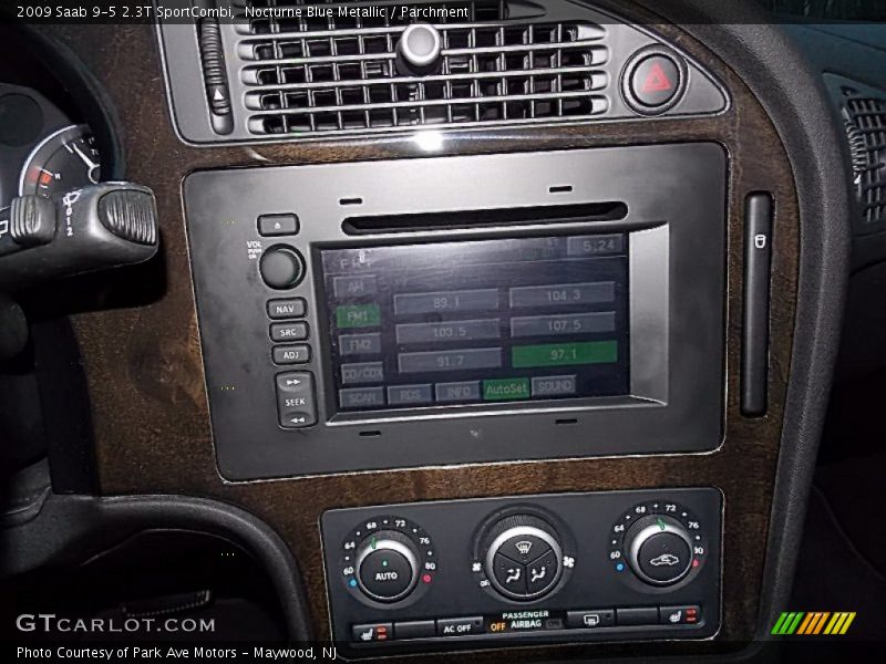 Nocturne Blue Metallic / Parchment 2009 Saab 9-5 2.3T SportCombi
