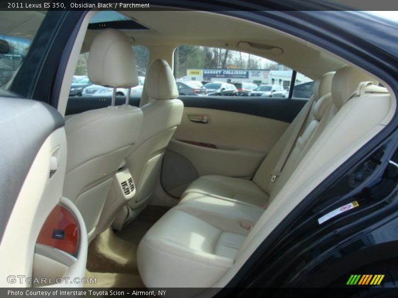 Obsidian Black / Parchment 2011 Lexus ES 350