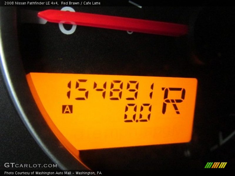 Red Brawn / Cafe Latte 2008 Nissan Pathfinder LE 4x4