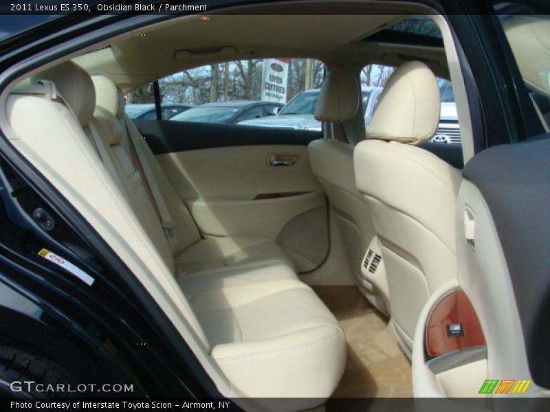 Obsidian Black / Parchment 2011 Lexus ES 350