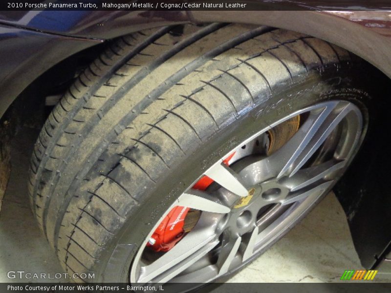 Mahogany Metallic / Cognac/Cedar Natural Leather 2010 Porsche Panamera Turbo