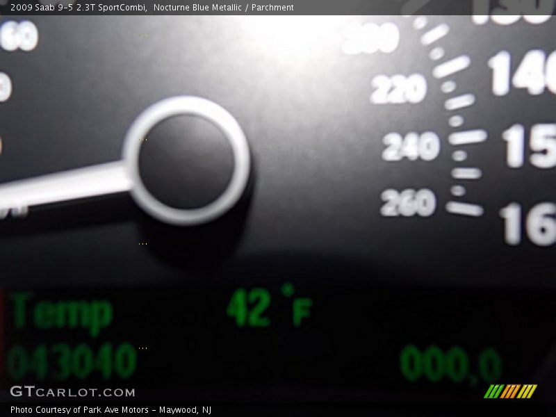 Nocturne Blue Metallic / Parchment 2009 Saab 9-5 2.3T SportCombi
